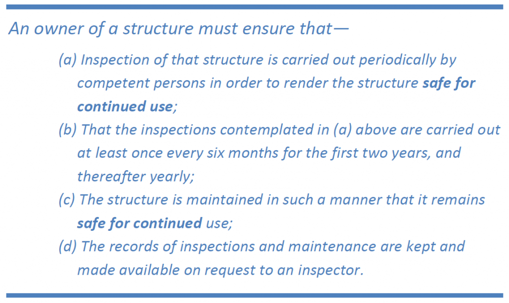 CR of OHSAct Section 11-2